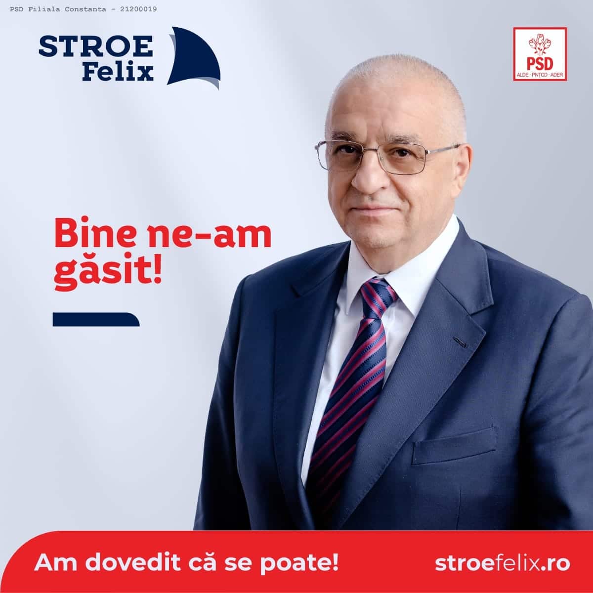 Felix Stroe, președintele PSD Constanța, și-a făcut pagină oficială pe Facebook